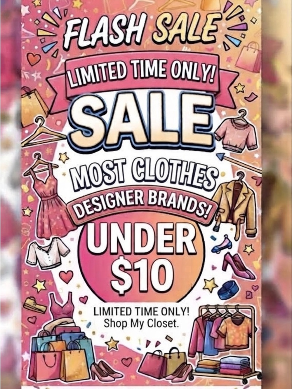48-hour, flash sale. Tons of brand and designer names! NWT! - Picture 1 of 1